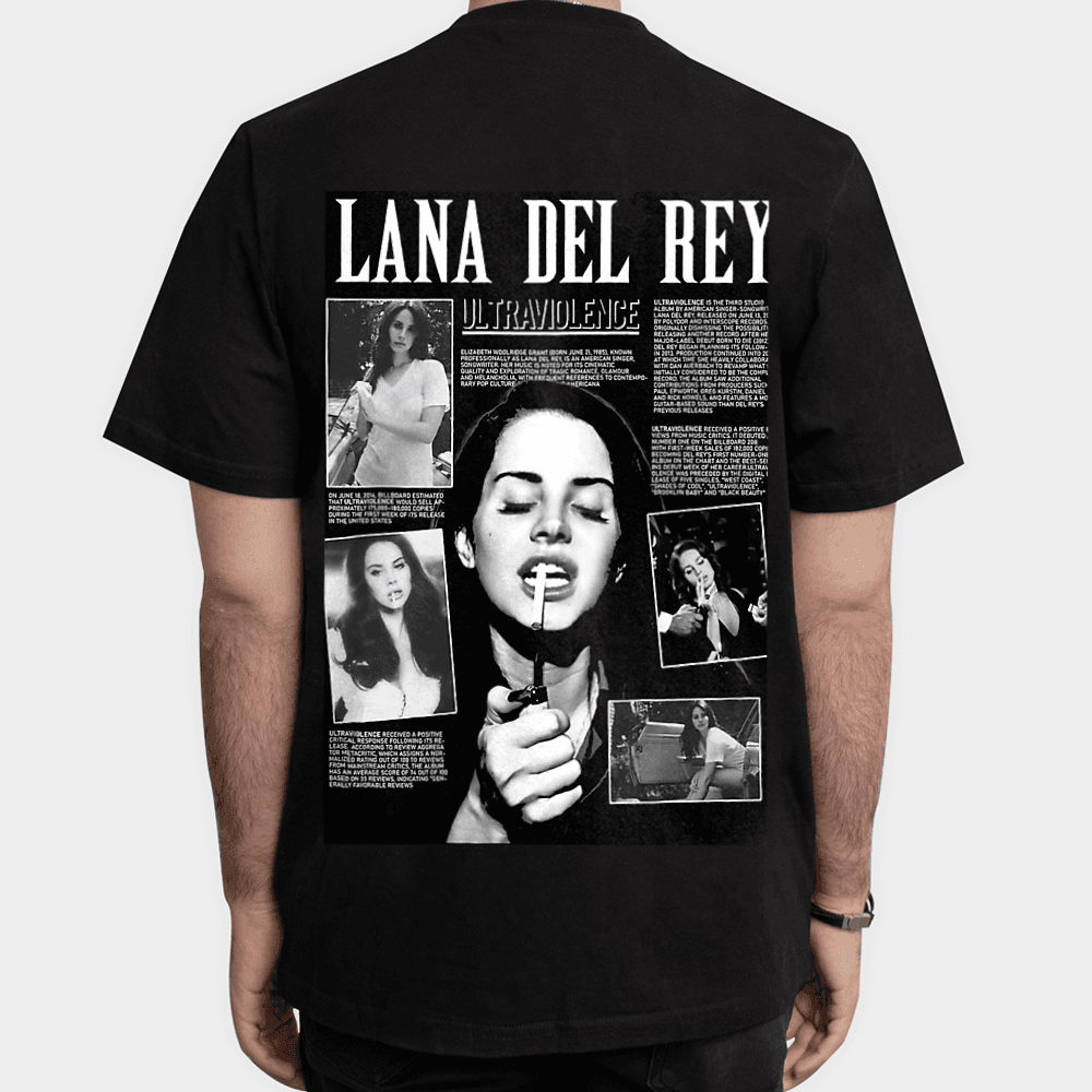 Lana del Reyنمای پشت - رنگ مشکی
